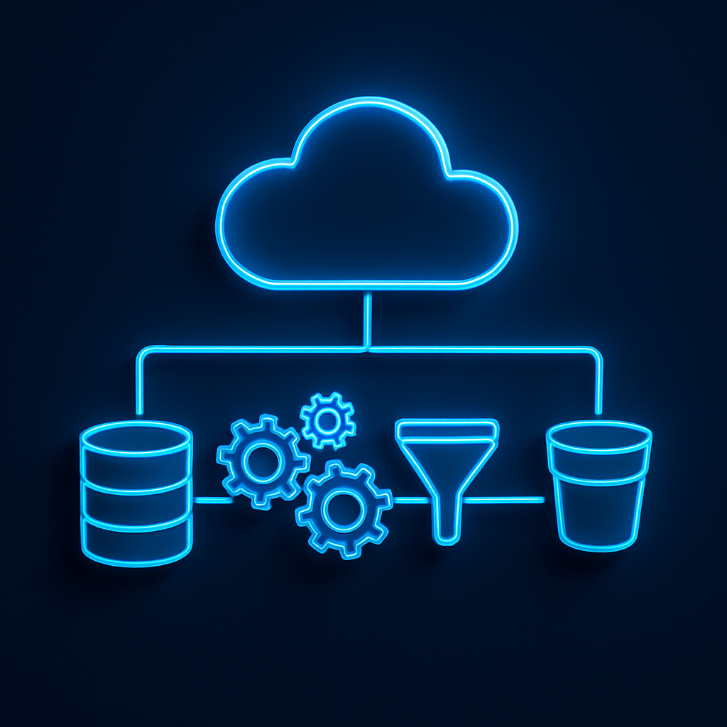 AWS Data Engineering Pipeline visualization