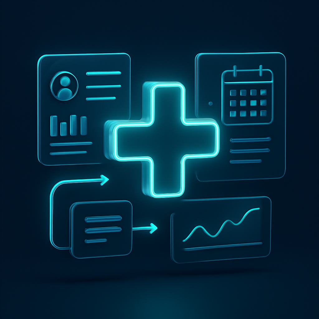 Smart Hospital Management System visualization