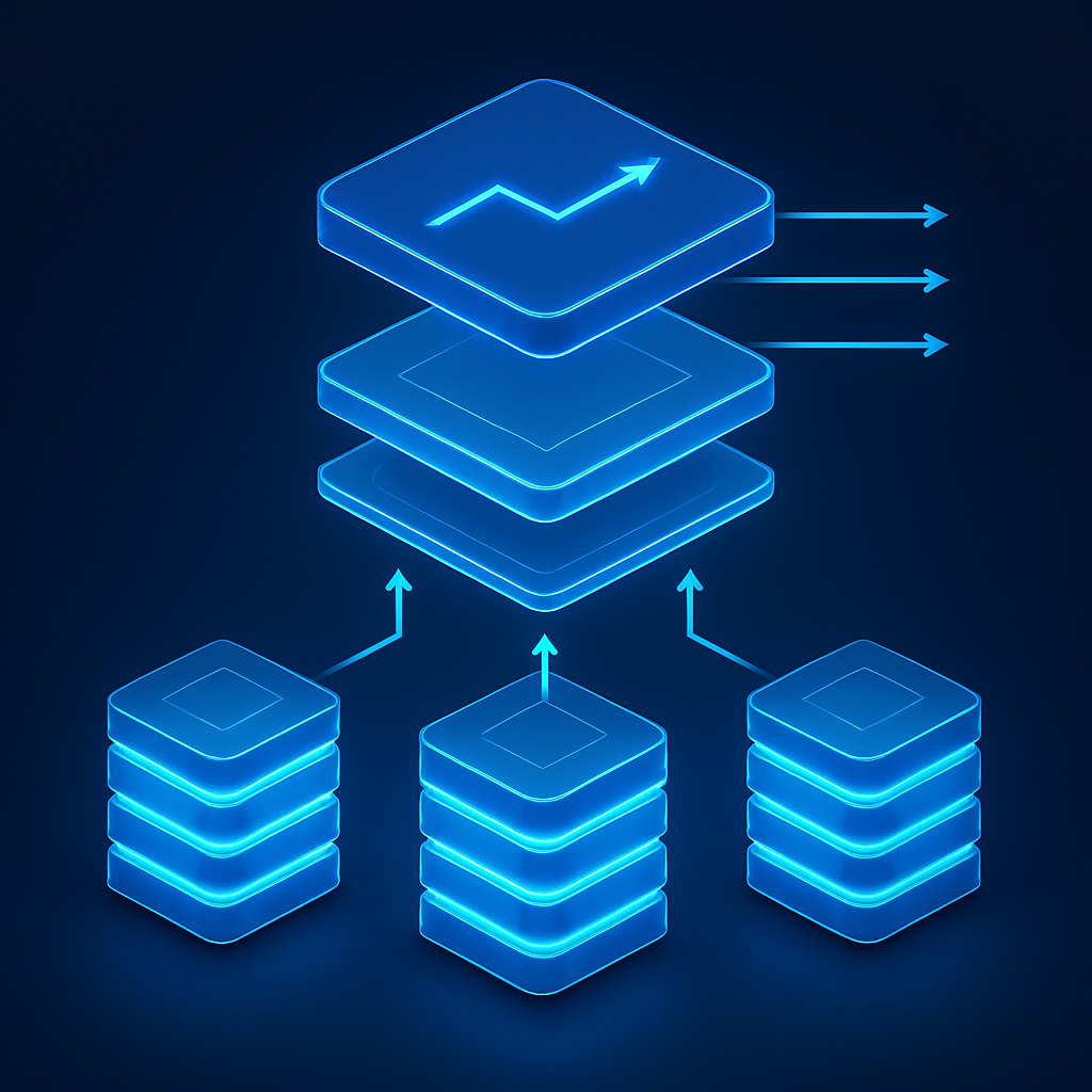 Modern Data Lakehouse Platform visualization