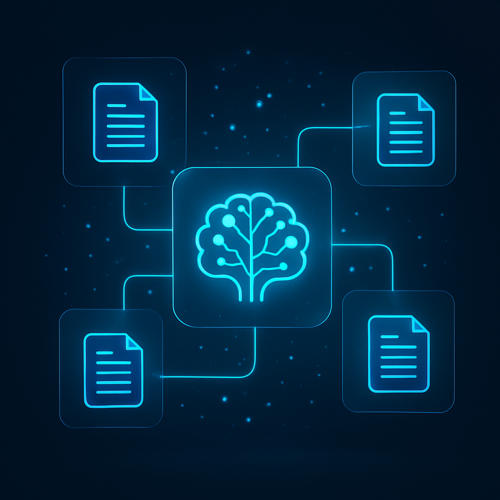 Enterprise Document Intelligence (RAG) visualization